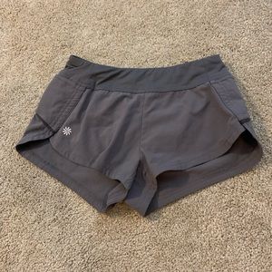 Athleta Girl grey workout shorts